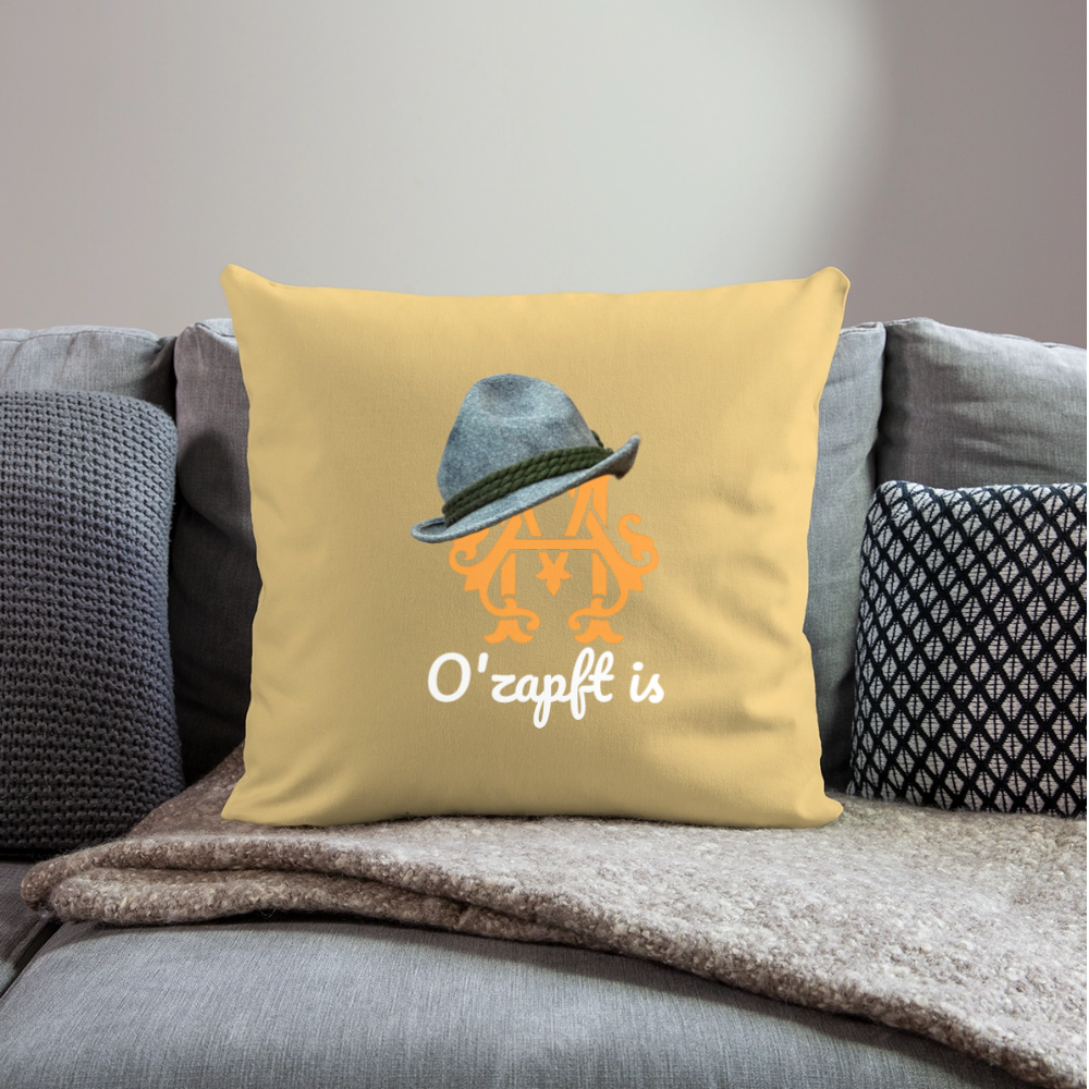 O´zapft is Kissen - washed yellow