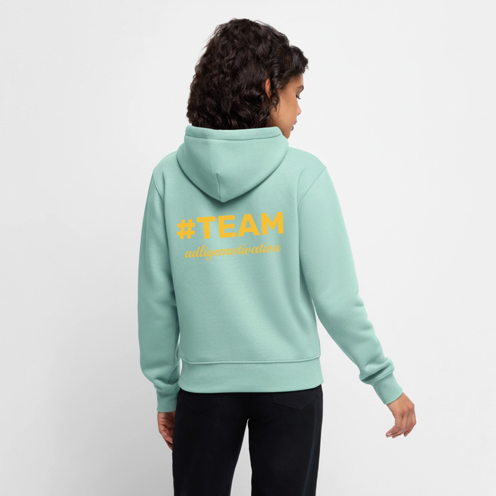 #TEAM adligemotivation Premium Logo Hoodie - mint 