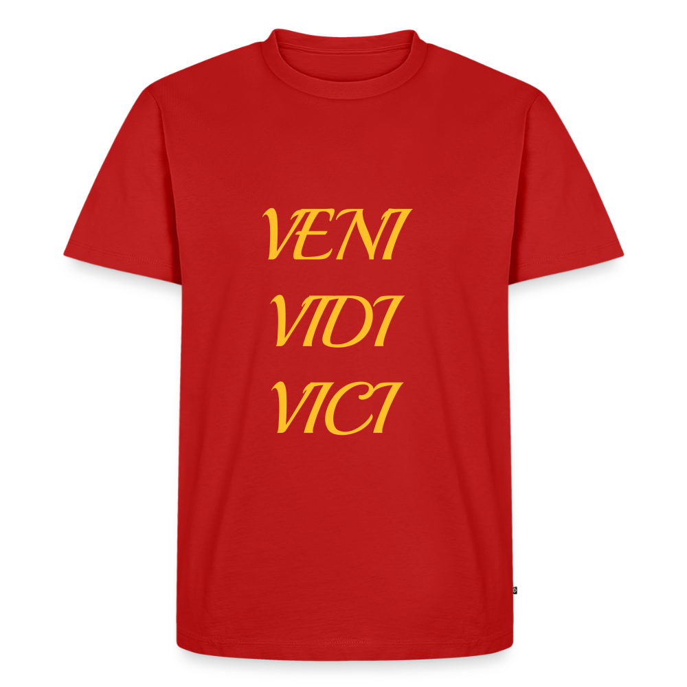 Veni, vidi, vici Premium T-Shirt - red
