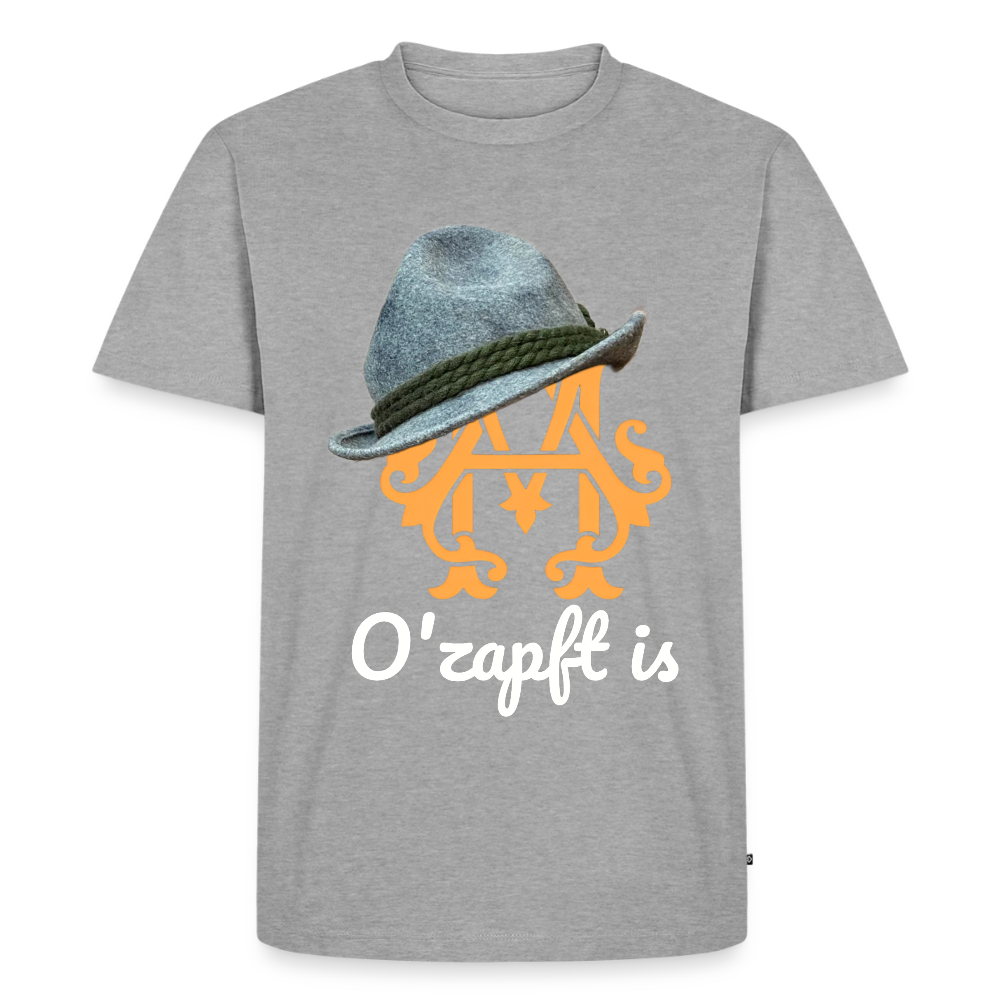 O´zapft is Premium T-Shirt - heather grey