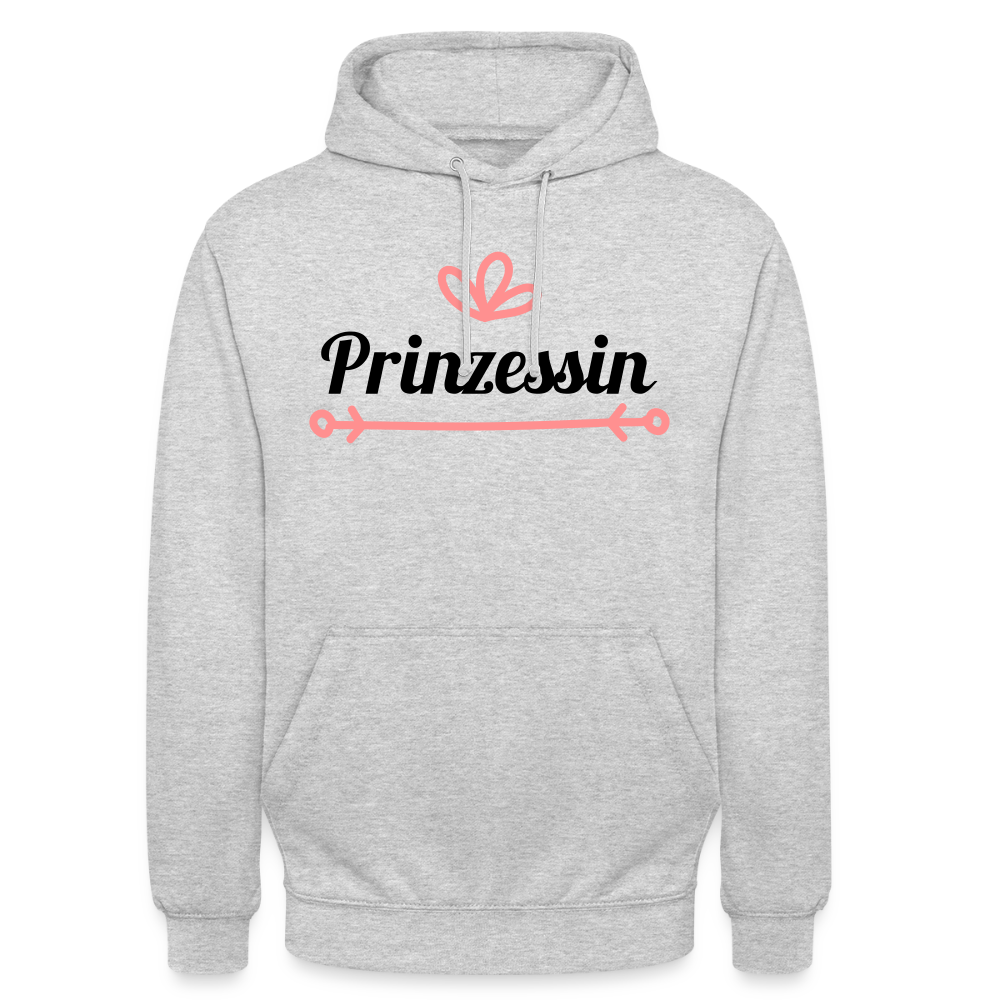 Prinzessin Hoodie - light heather grey