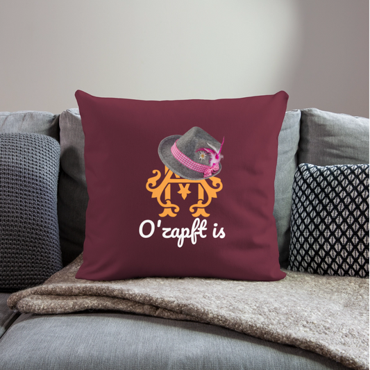 O´zapft is Kissen - burgundy