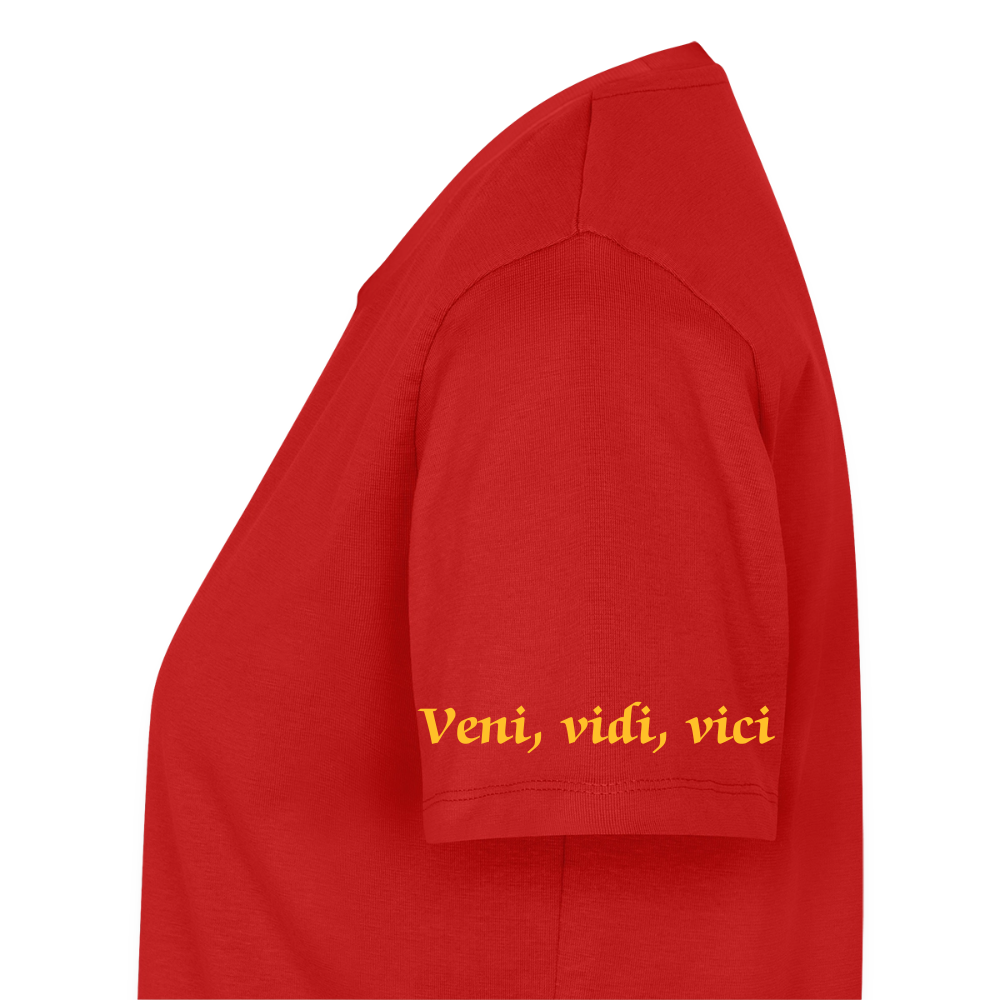 Veni, vidi, vici Premium T-Shirt Woman - red