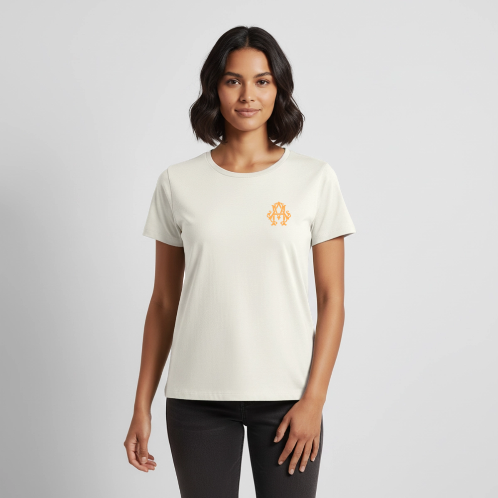 adligemotivations Logo Premium T-Shirt Woman - off white