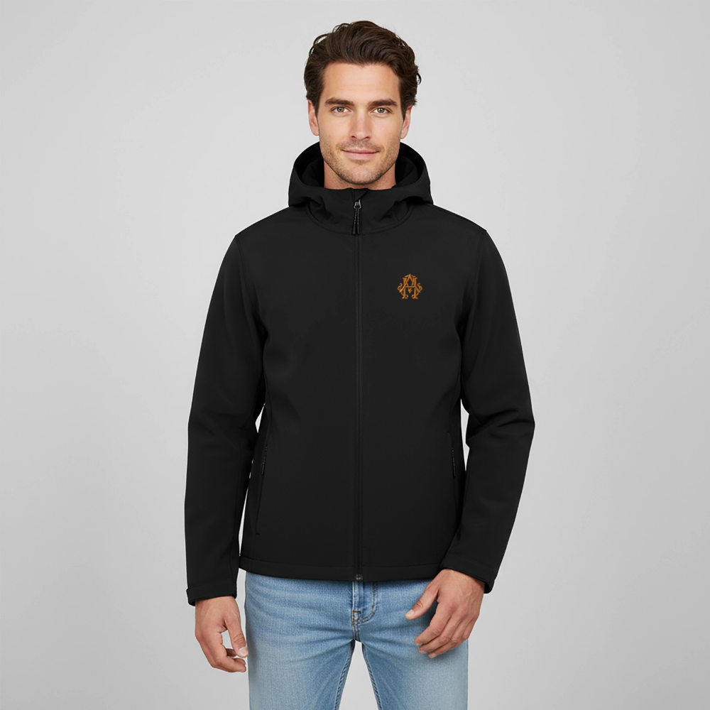 adligemotivation Logo Softshelljacke - black