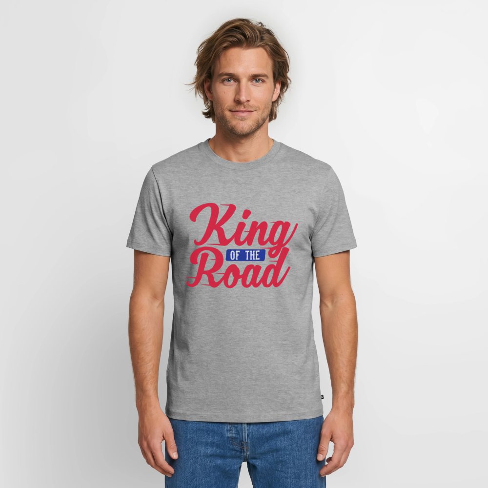 King of the Road Premium T-Shirt - heather grey