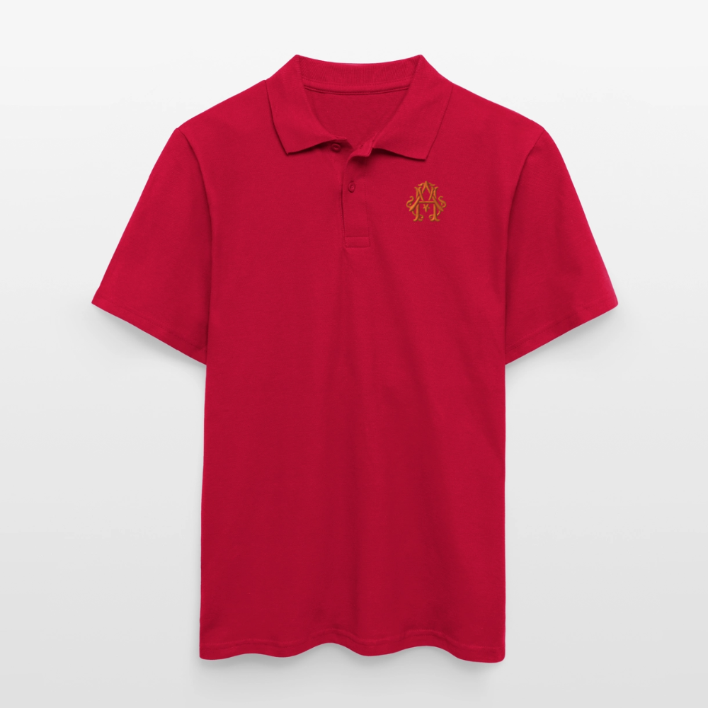 adligemotivations Logo Polo Shirt - cherry red