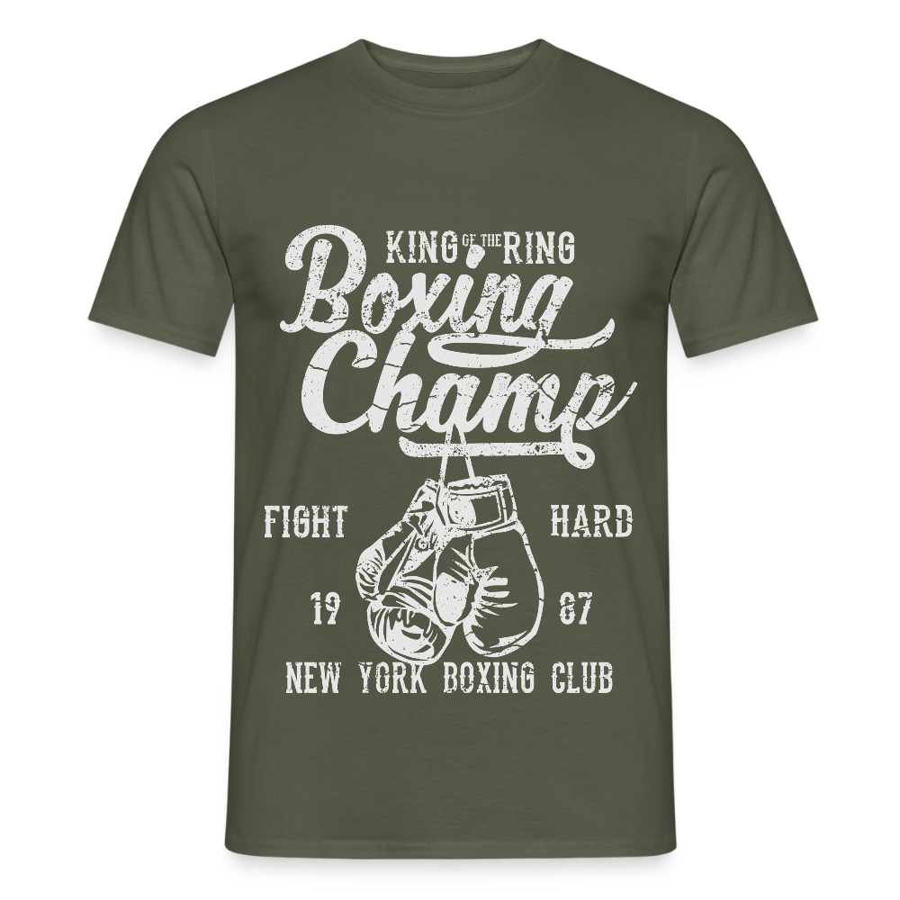 Boxing Champ T-Shirt - military green