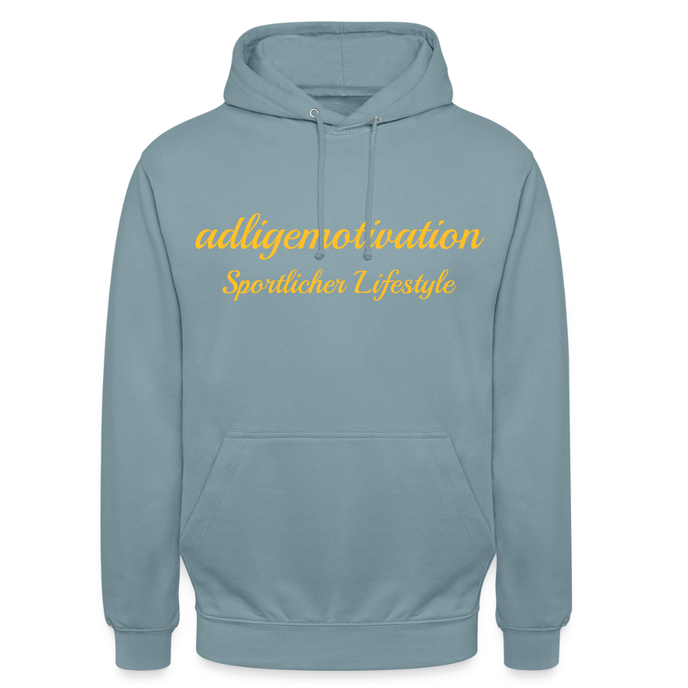 Sportlicher Lifestyle Hoodie - stonewash blue
