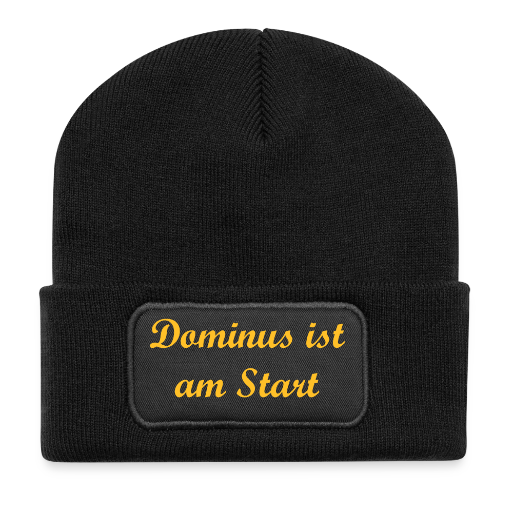 Dominus ist am Start Mütze - black