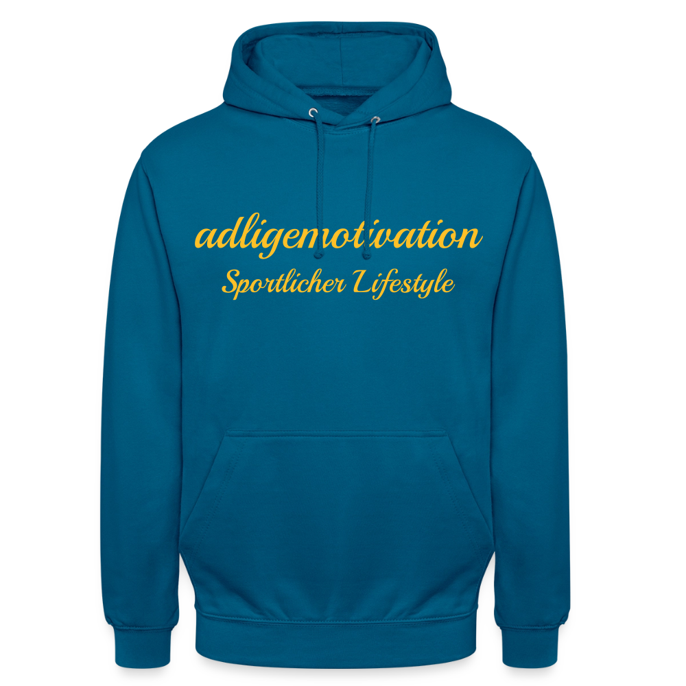 Sportlicher Lifestyle Hoodie - deep sea blue 