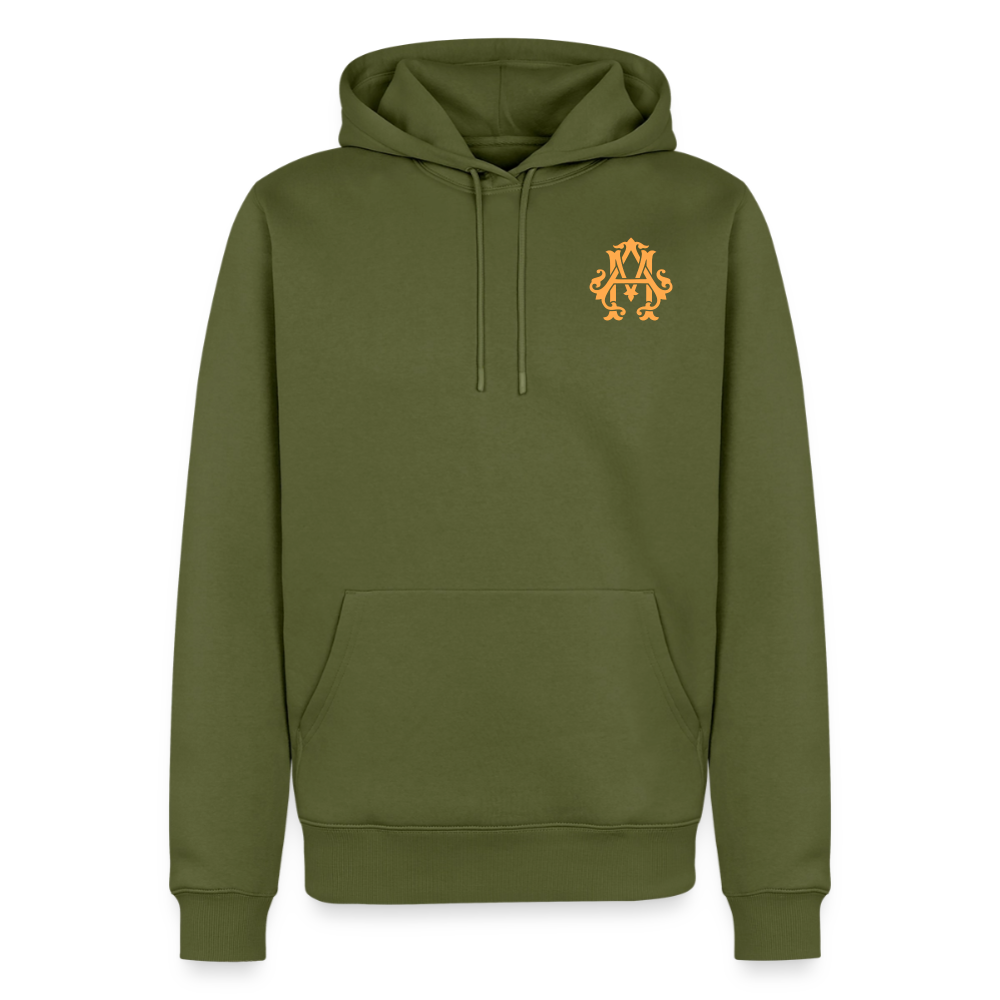#TEAM adligemotivation Premium Logo Hoodie - khaki
