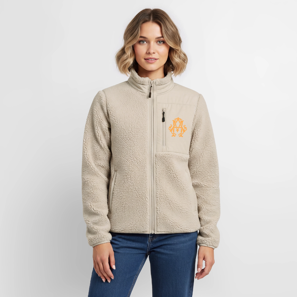 adligemotivations Logo Sherpa - Jacke - beige