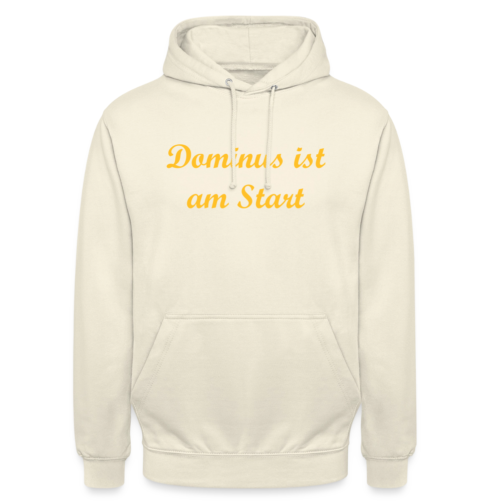 Dominus ist am Start Hoodie - vanilla