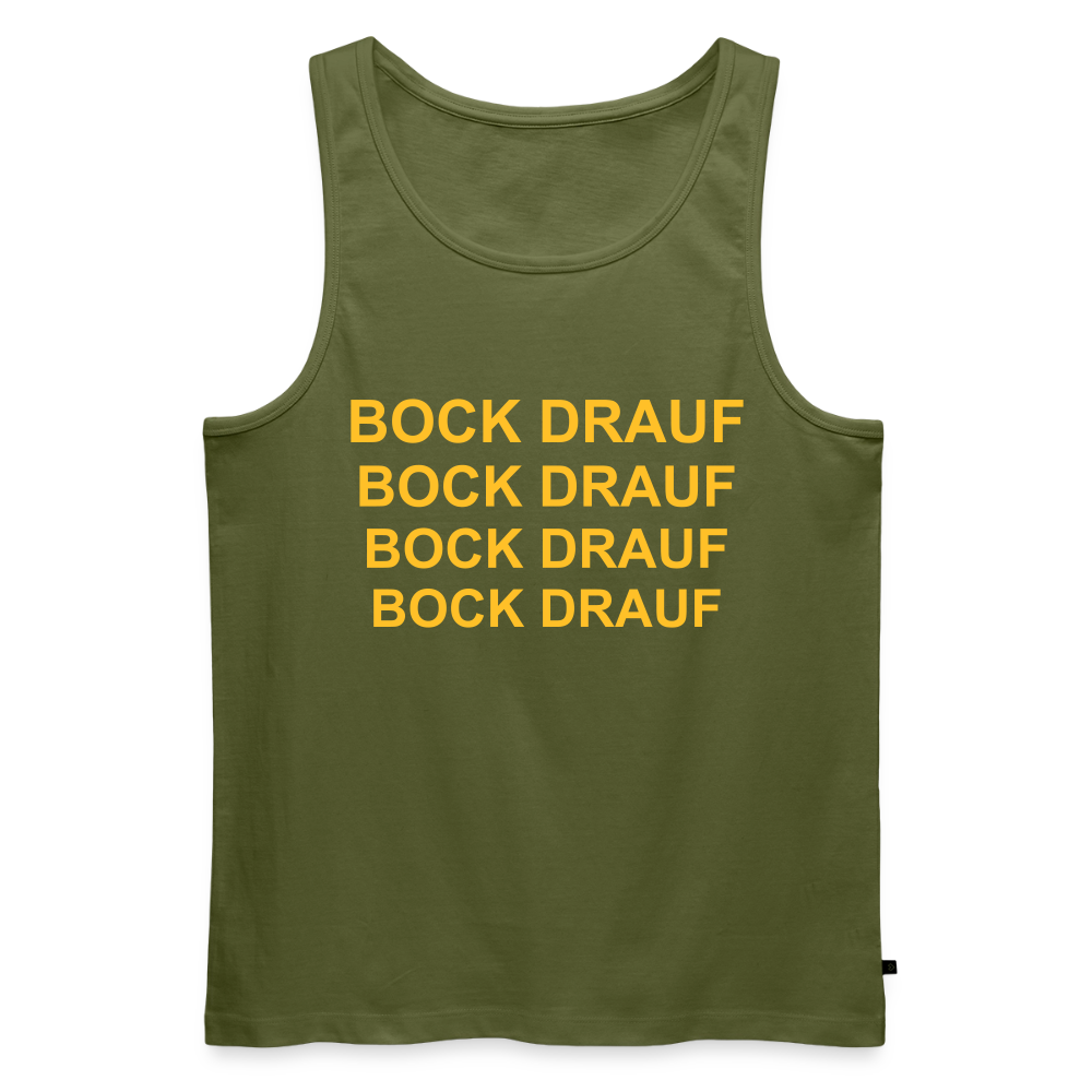 BOCK DRAUF Premium Tank Top - khaki