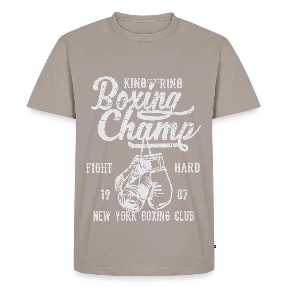 Boxing Champ Premium T-Shirt - taupe