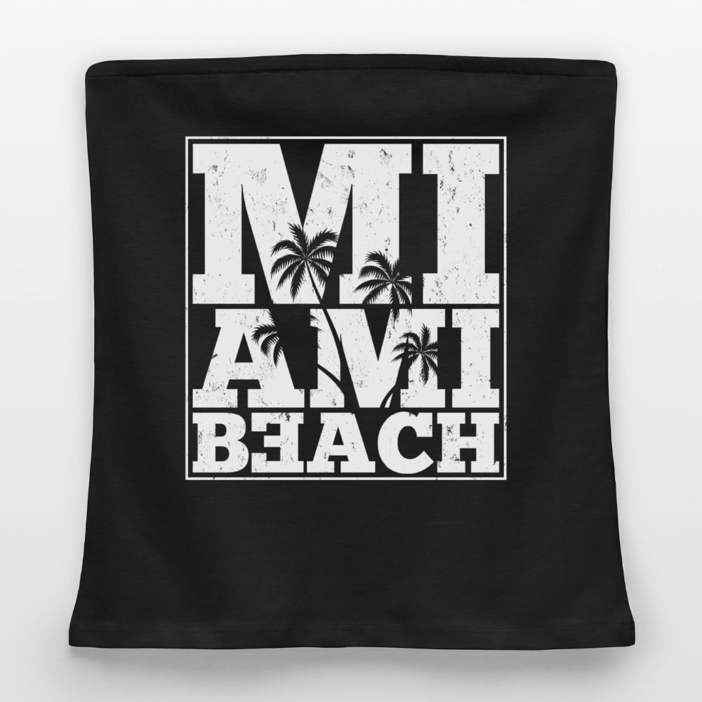 MIAMI BEACH Premium Bandeau Top - black