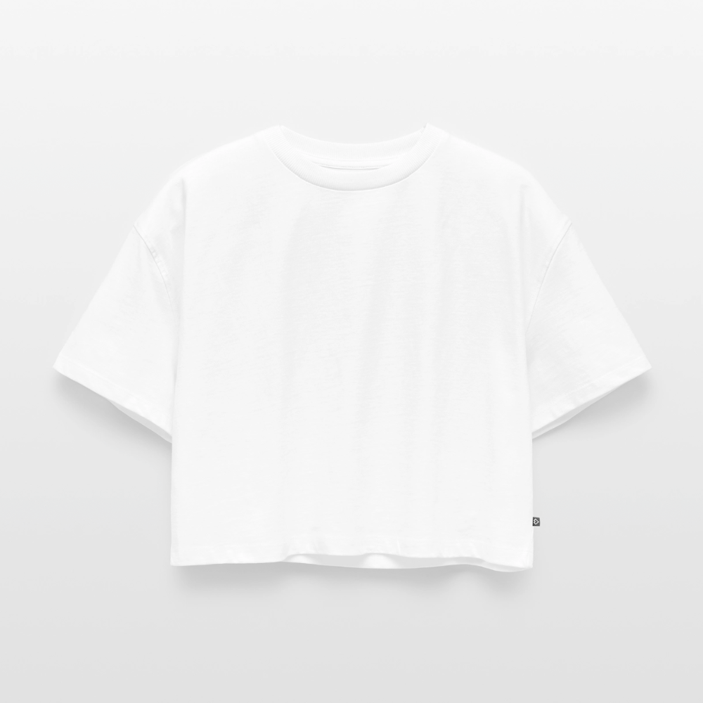 Cropped Premium T-Shirt - white