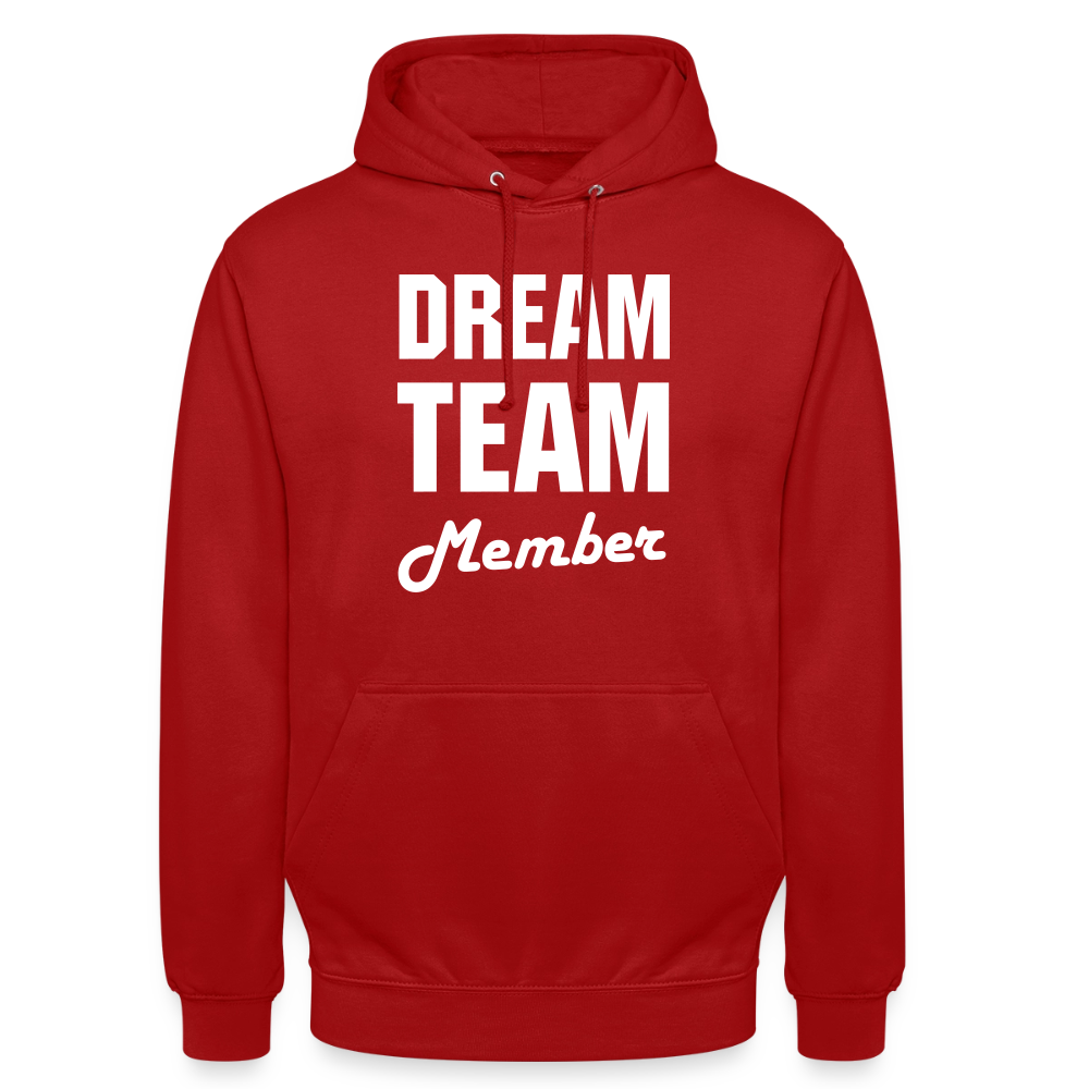 Dreamteam Hoodie - red