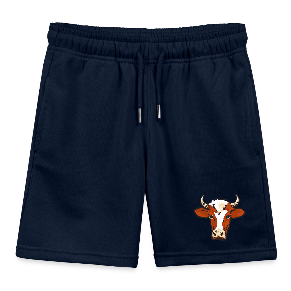 Stier Premium Logo Shorts - navy