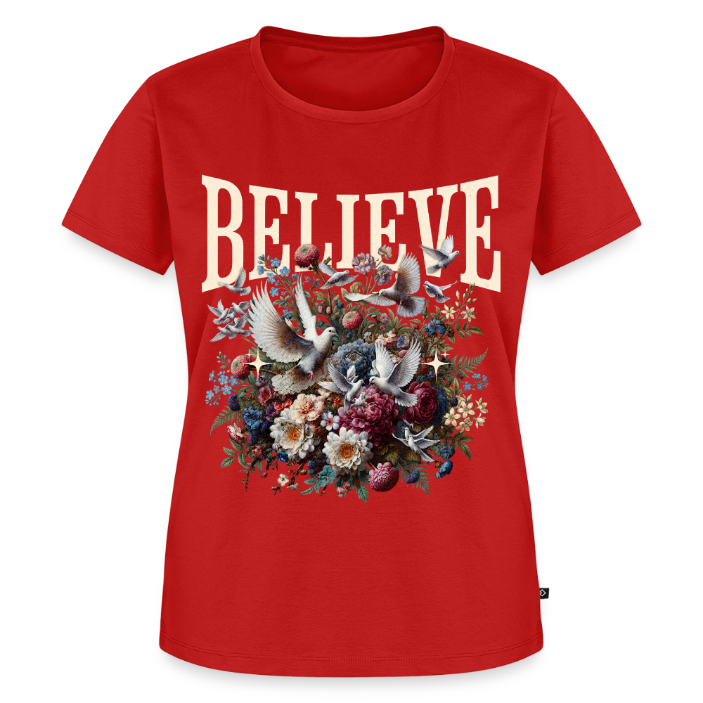 BELIEVE Premium T-Shirt - red