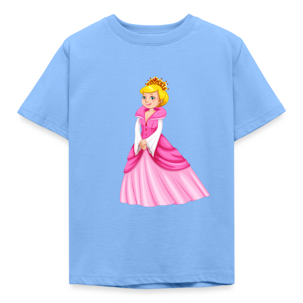 Prinzessin Kinder T-Shirt - sky blue