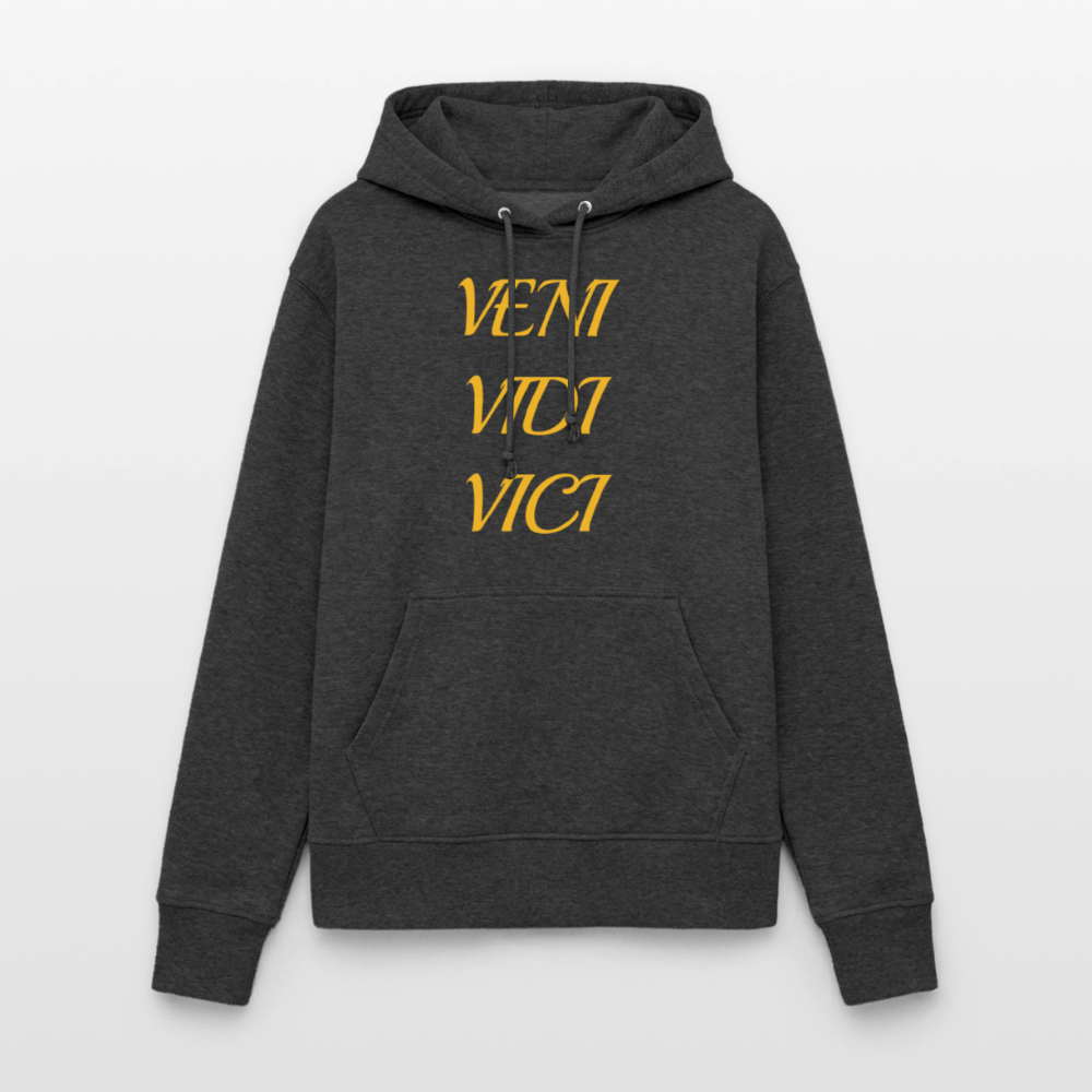Veni, vidi, vici Hoodie - charcoal grey