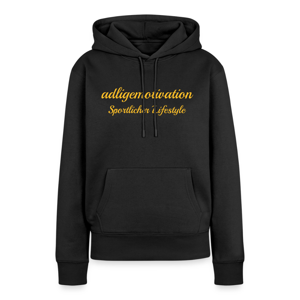Sportlicher Lifestyle Premium Hoodie - black
