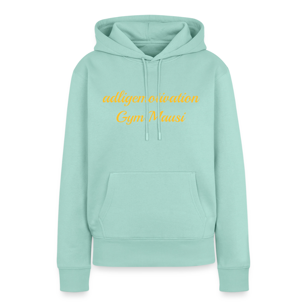 Gym Mausi Premium Hoodie - mint 