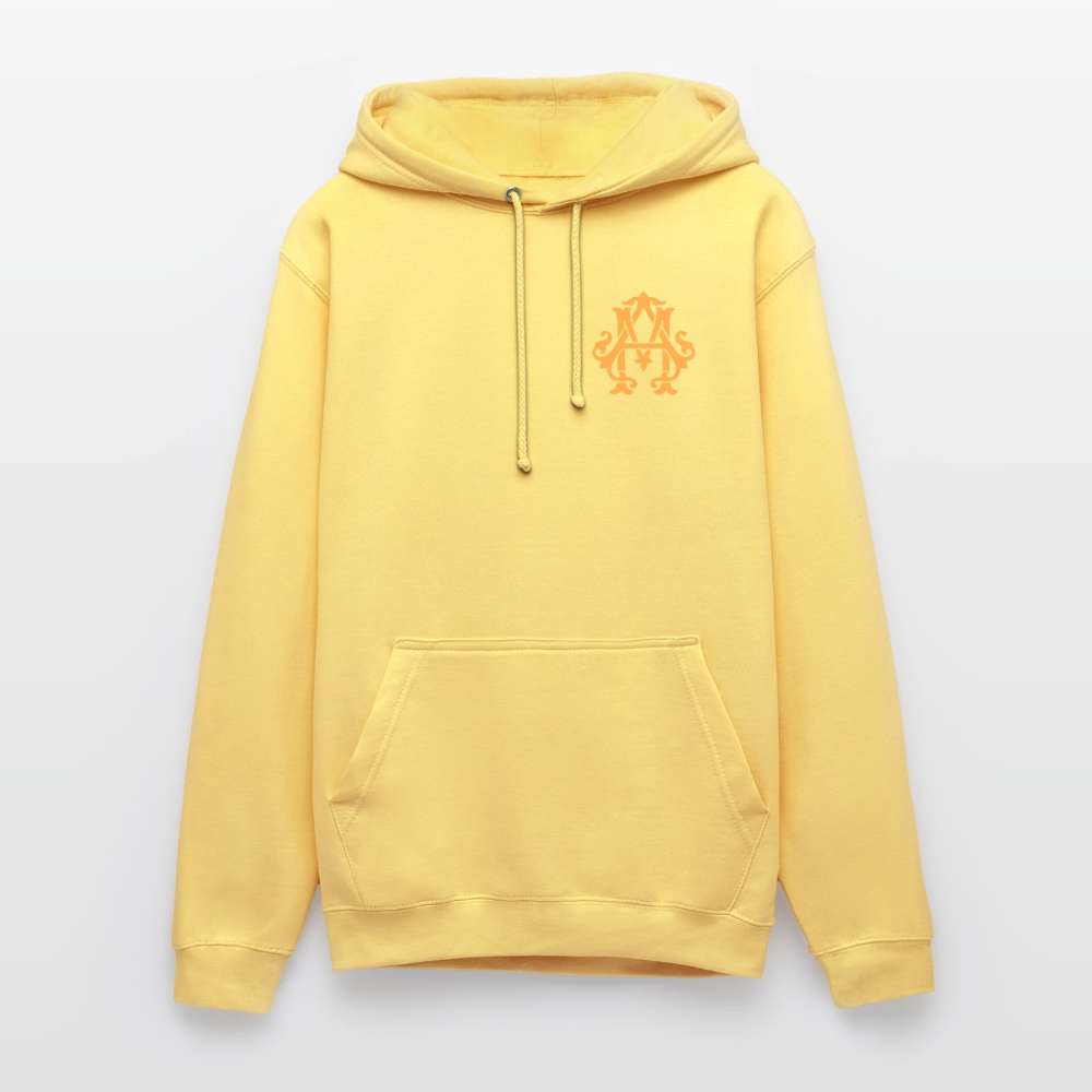 #TEAM adligemotivation Logo Hoodie - lemon yellow