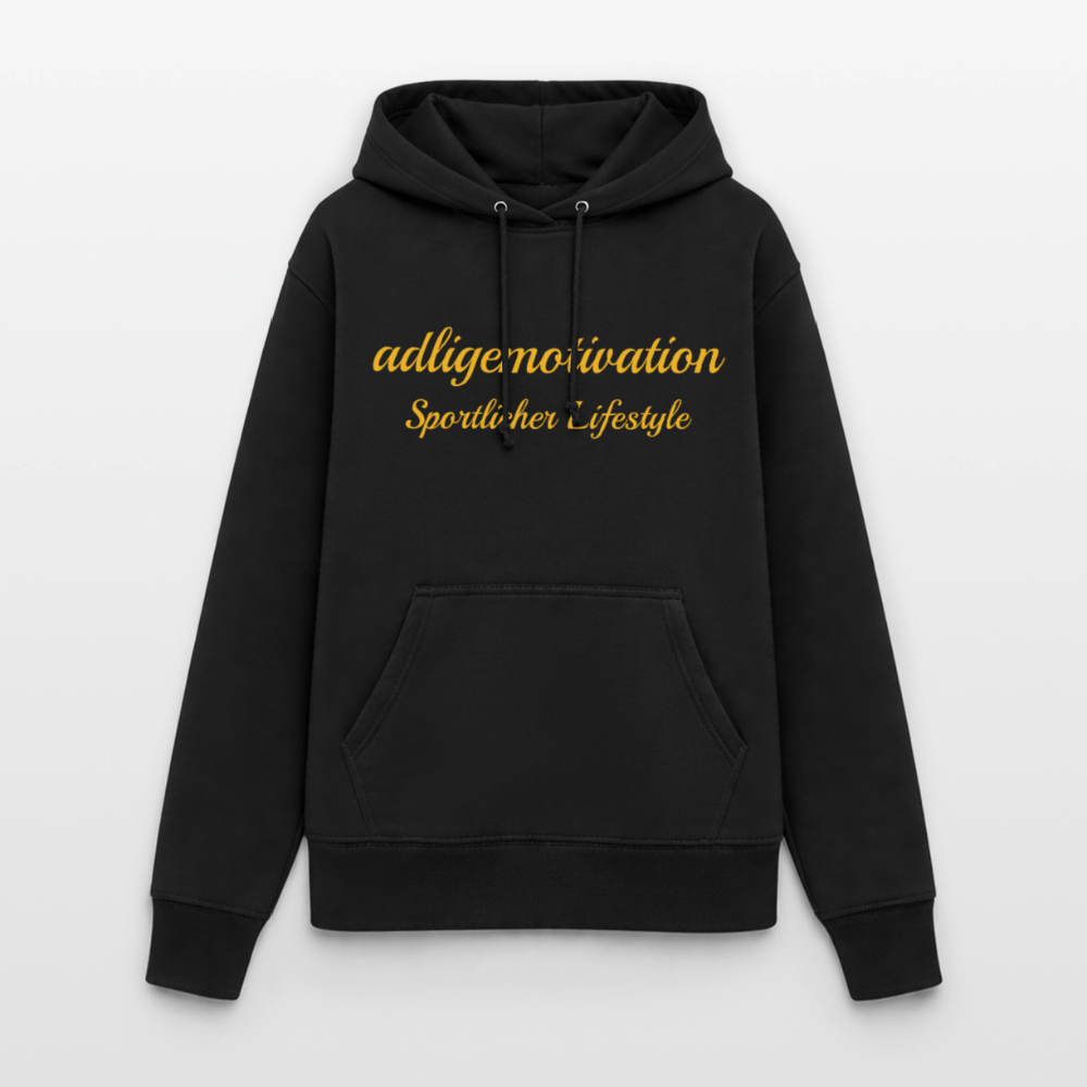 sportlicher Lifestyle Hoodie - black