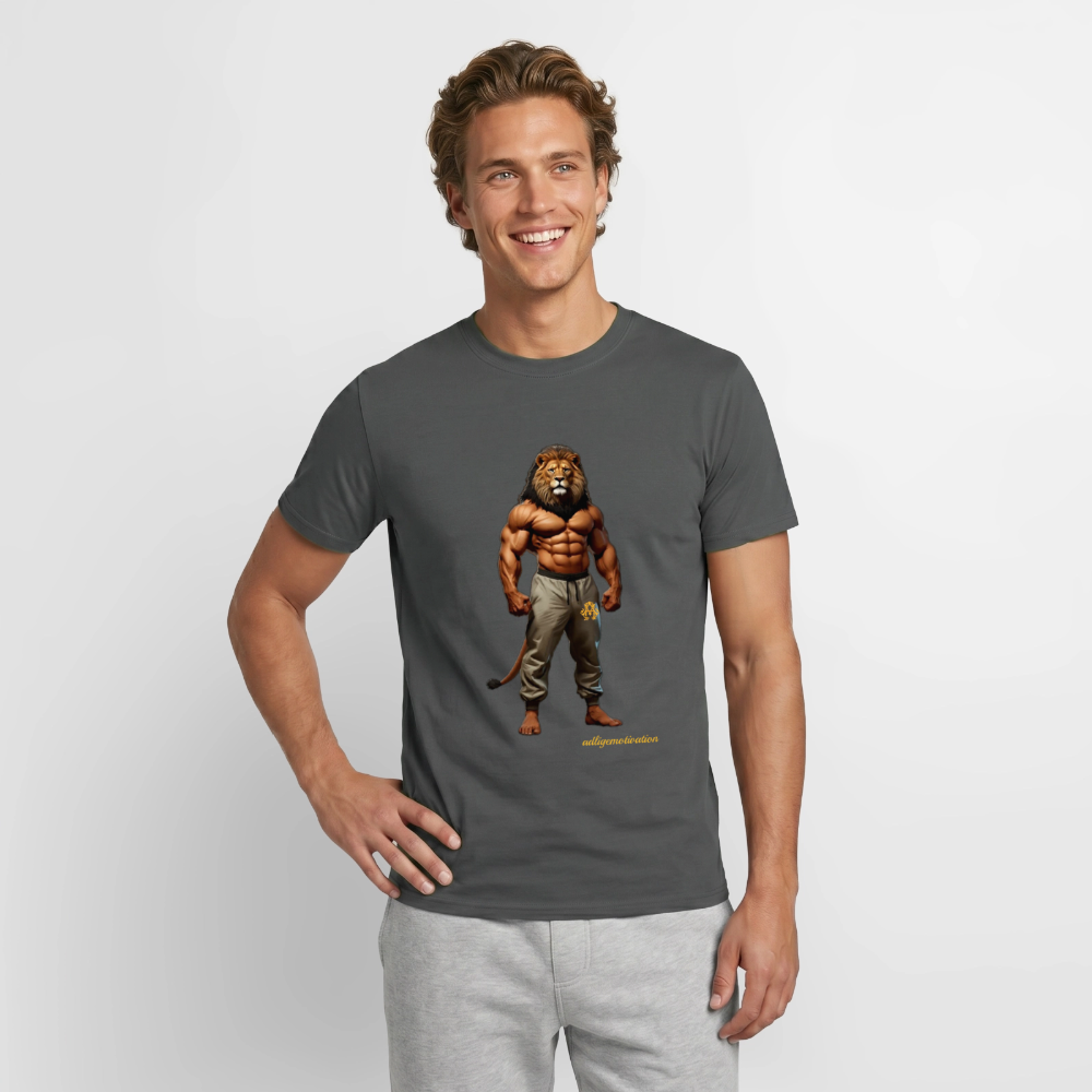 Löwenmann T-Shirt - charcoal grey