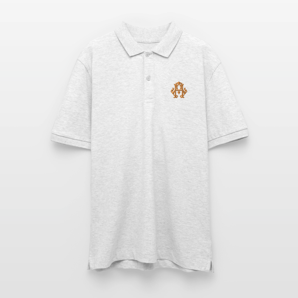 adligemotivations Logo Premium Polo Shirt - heather white