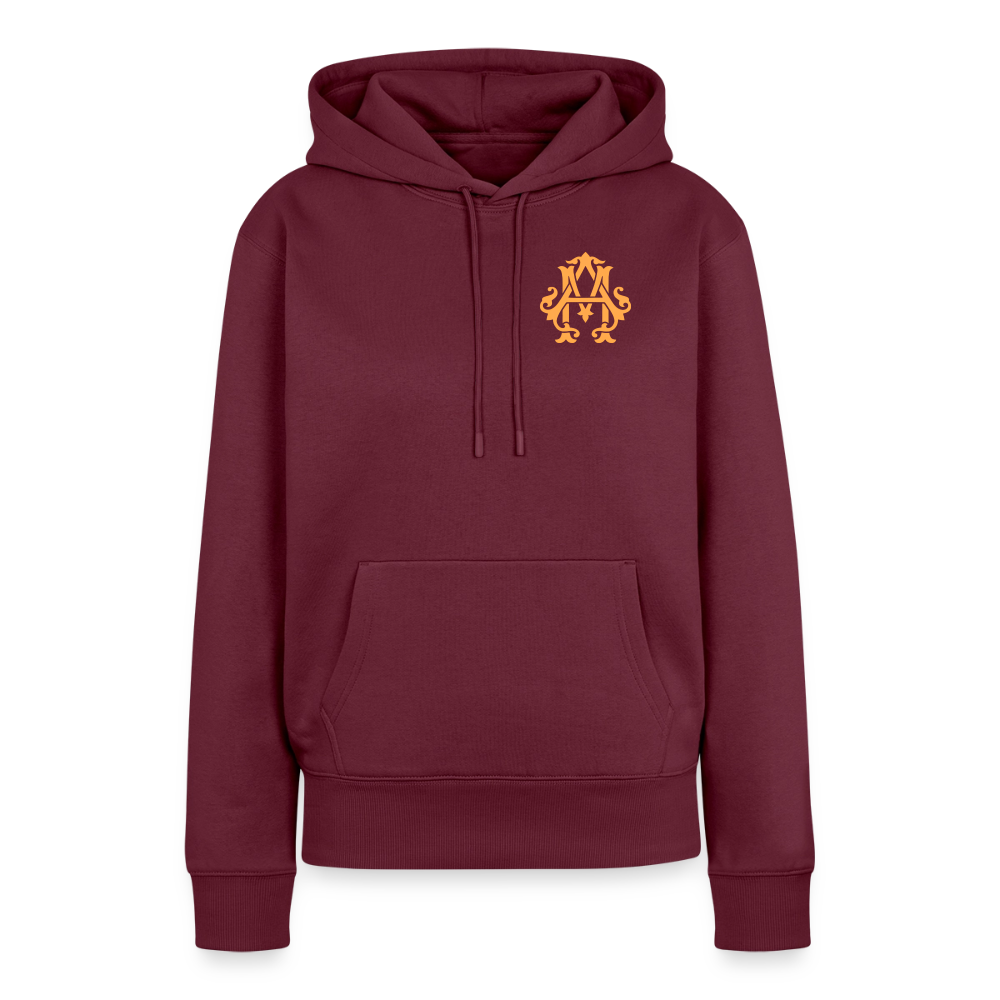 #TEAM adligemotivation Premium Logo Hoodie - burgundy