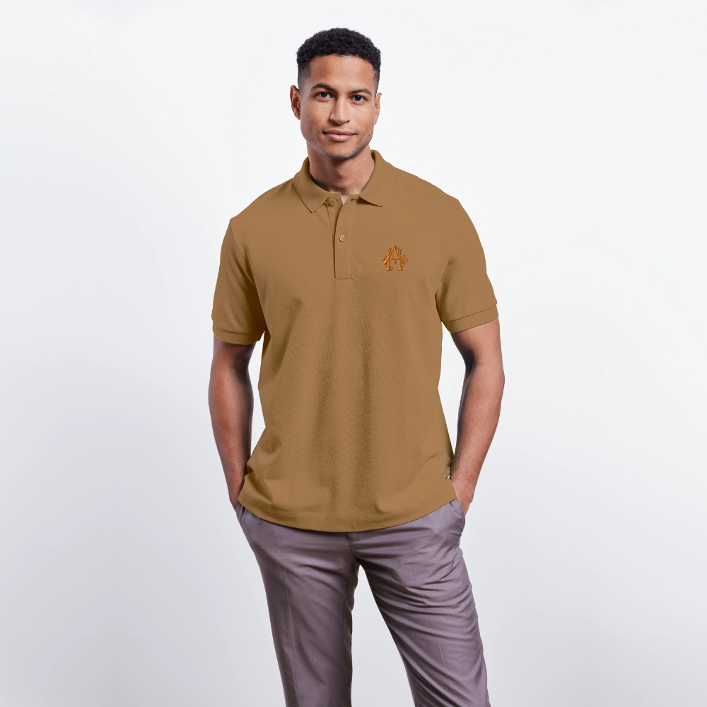 adligemotivations Logo Premium Polo Shirt - latte