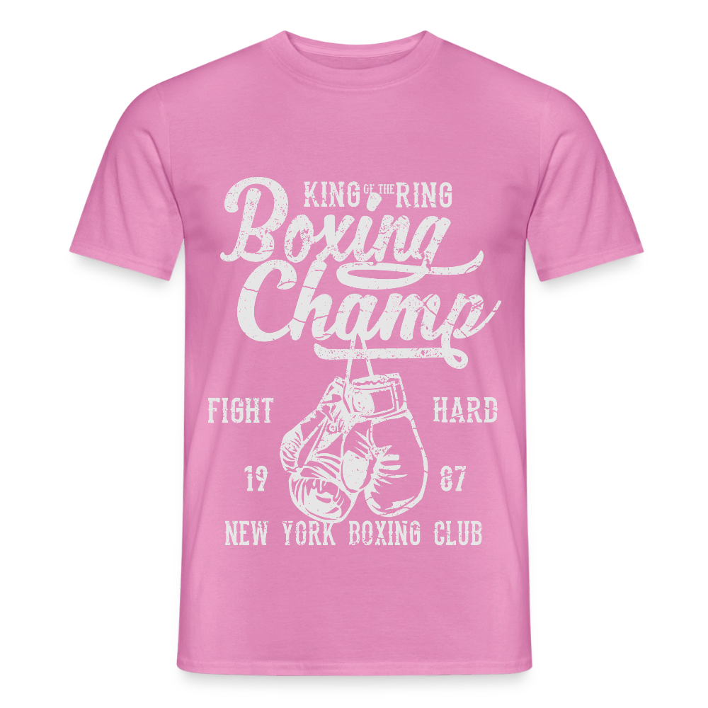 Boxing Champ T-Shirt - pink
