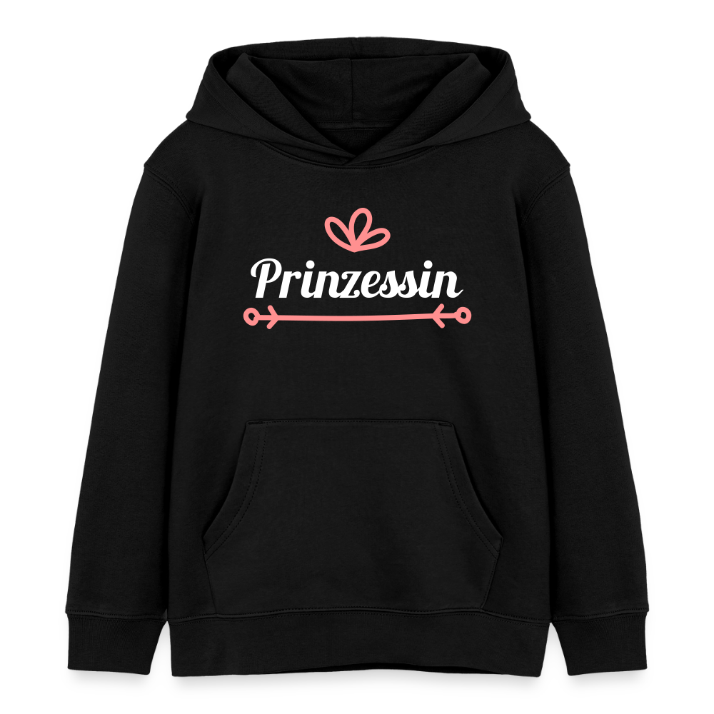 Prinzessin Premium Kinder Hoodie - black