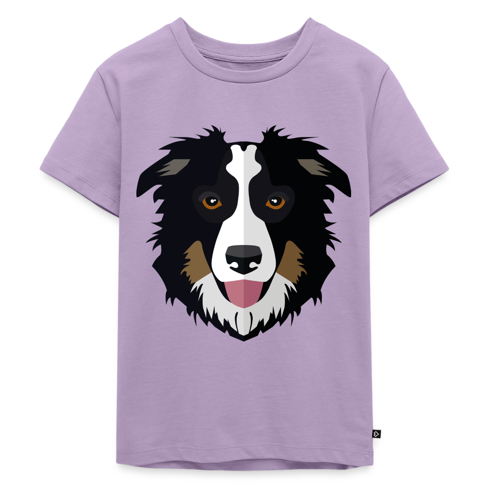 Hund Premium Kinder T-Shirt - lavender
