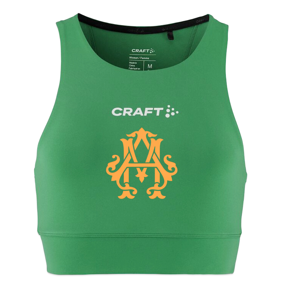 adligemotivations Logo Craft Crop Top - emerald