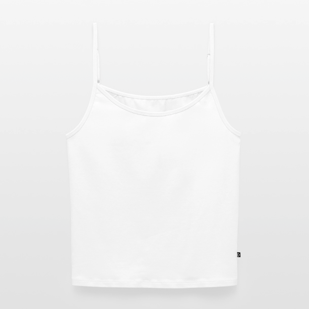 Premium Spaghetti Strap Top - white