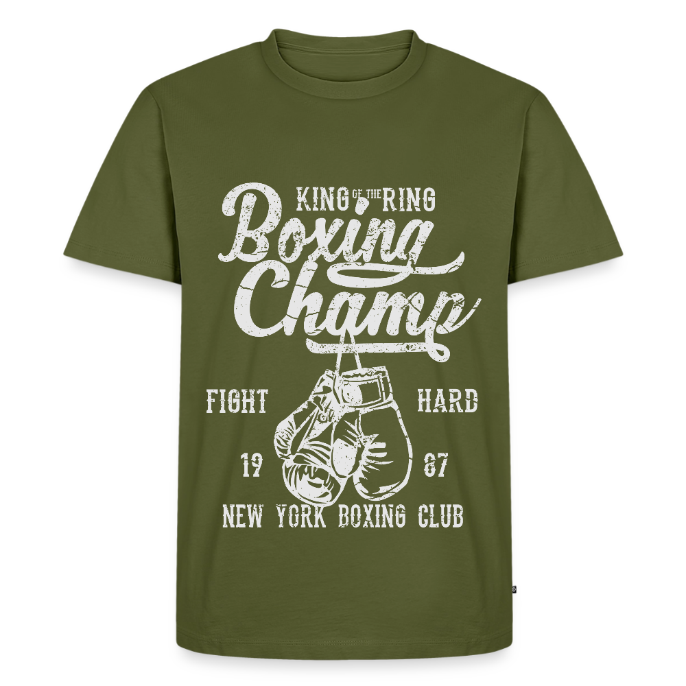 Boxing Champ Premium T-Shirt - khaki