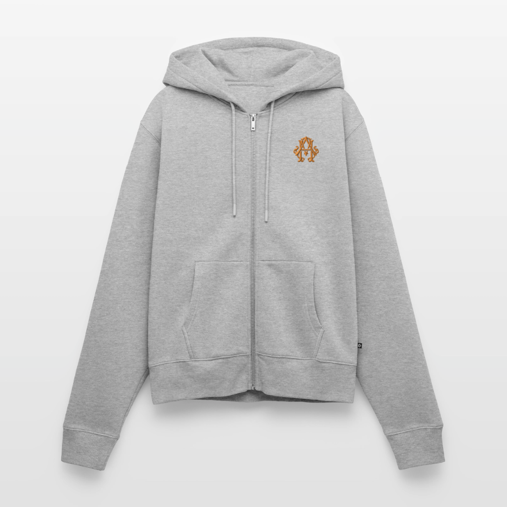 #TEAM adligemotivation Premium Sweatjacke - heather grey