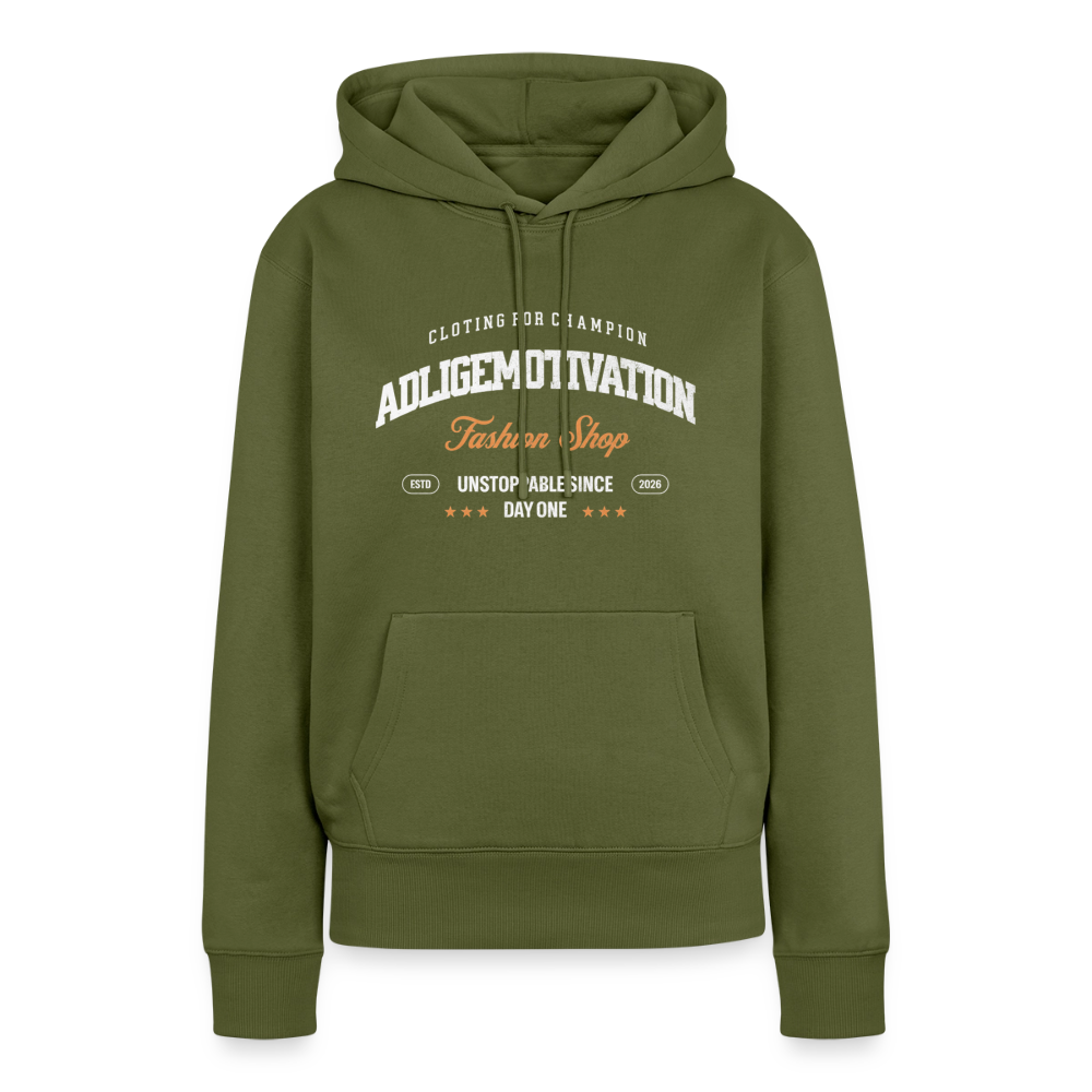 CLOTING FOR CHAMPION Premium Hoodie - khaki