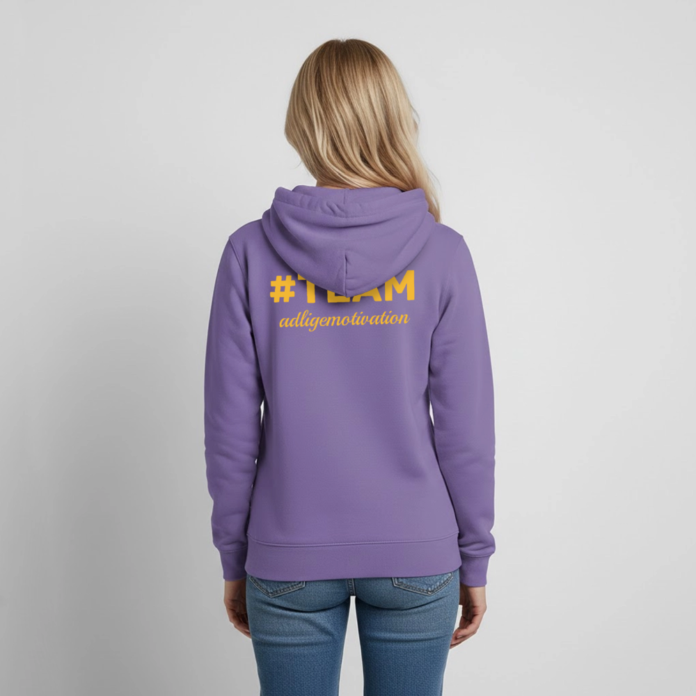 #TEAM adligemotivation Logo Hoodie - lavender