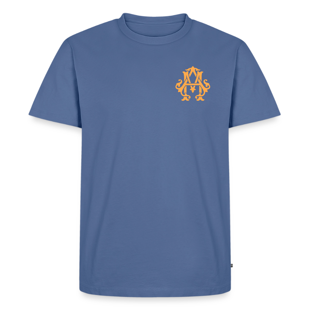 #TEAM adligemotivation Premium Logo T-Shirt - stone blue