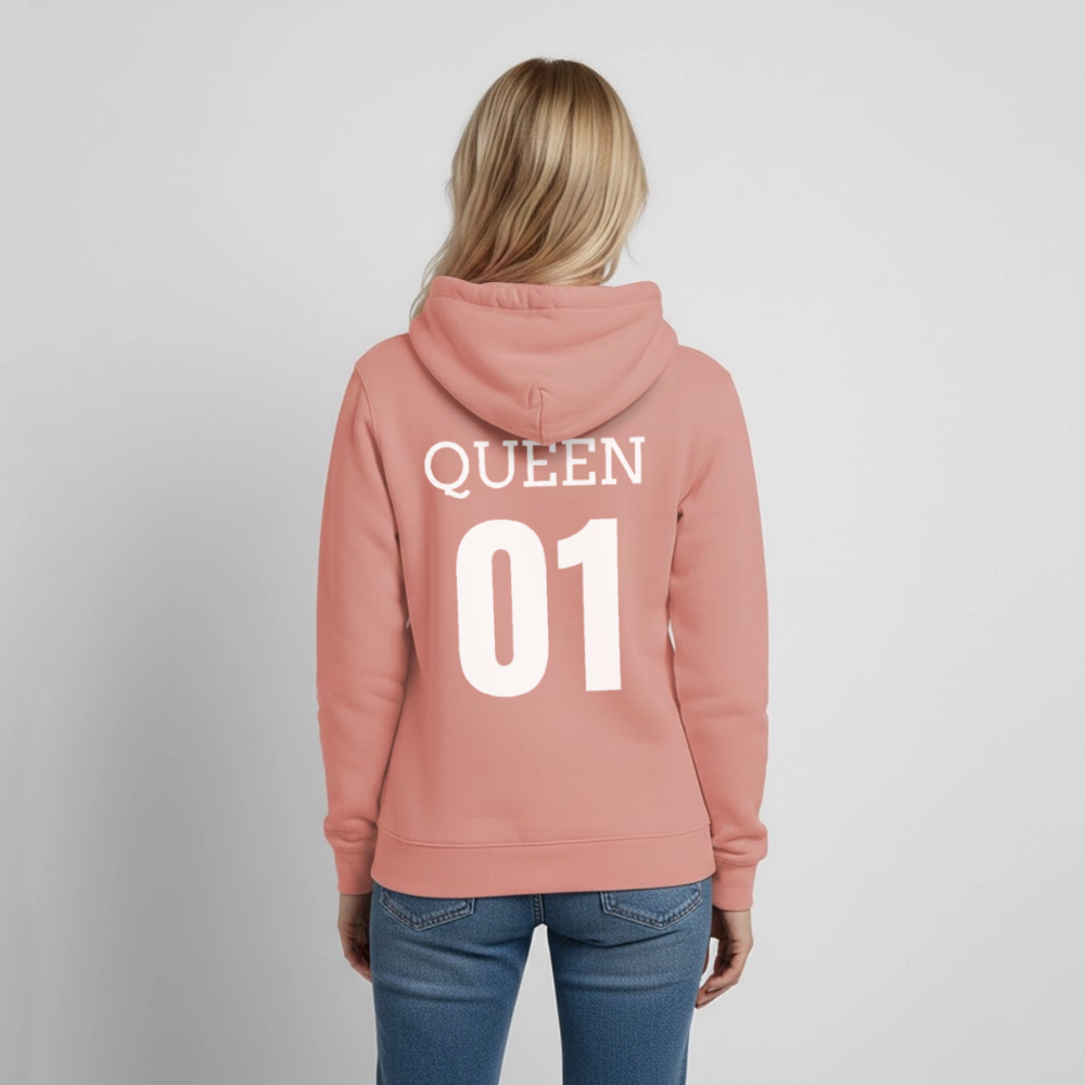 Dreamteam  Hoodie Woman - dusky rose