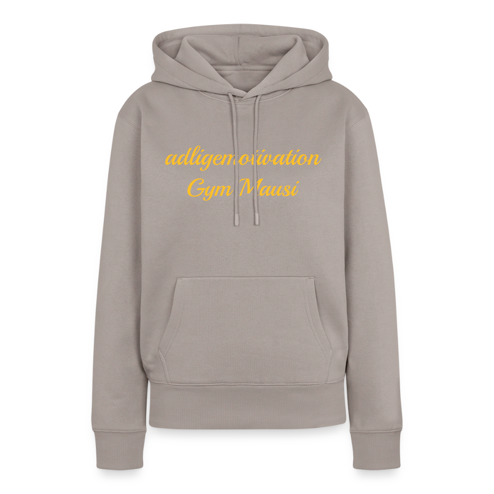 Gym Mausi Premium Hoodie - taupe