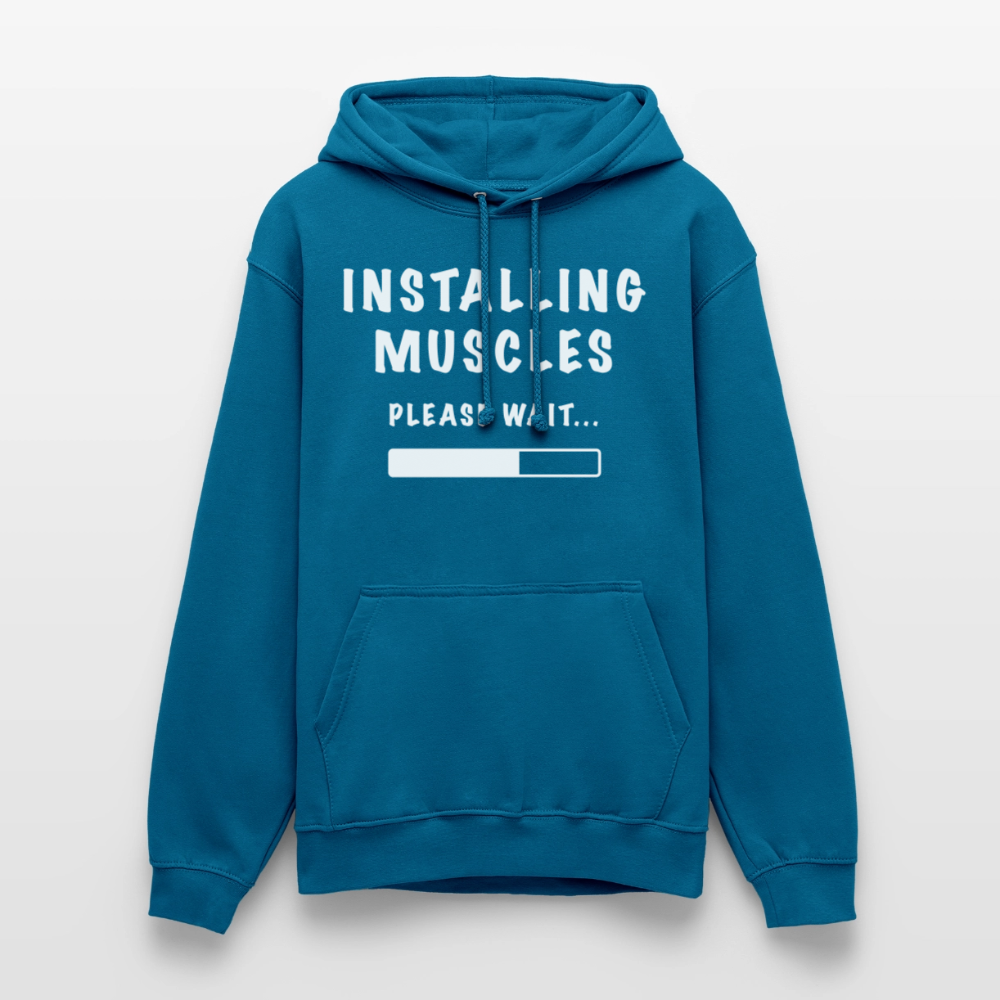 INSTALLUNG MUSCLES  Hoodie - deep sea blue 