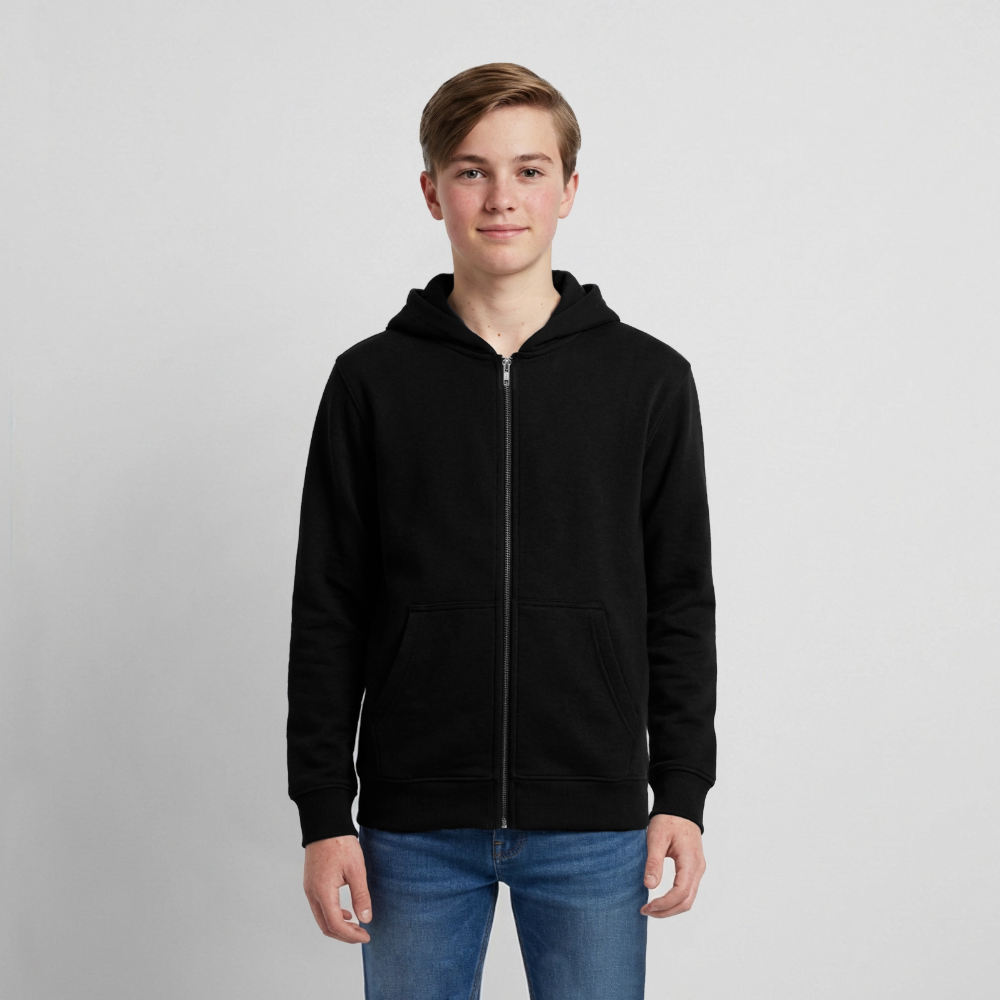 FLYING SAUCERS Premium Teenager Sweatjacke - black