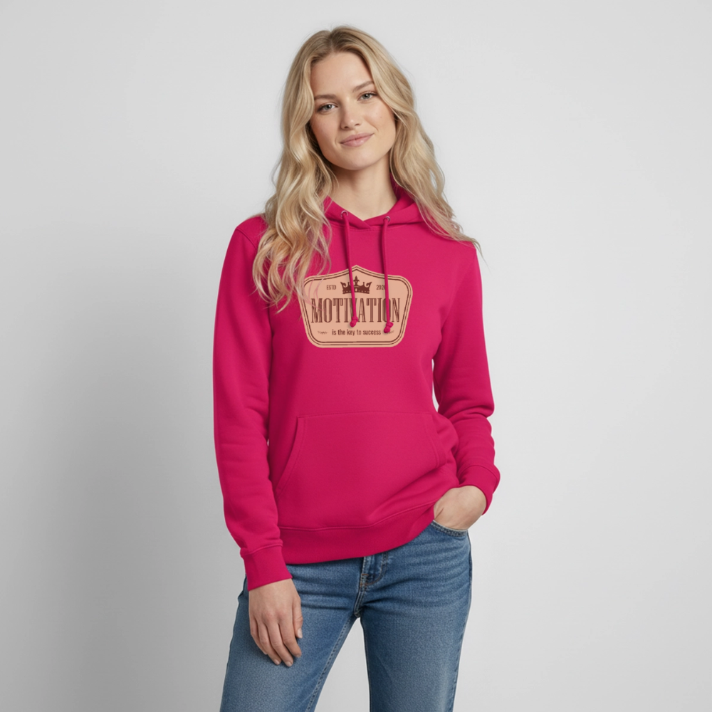 Motivations Hoodie Woman - dark pink